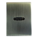 საკეტის ჭრილის დამცავი Antique Bronze (მართკუთხა) G38